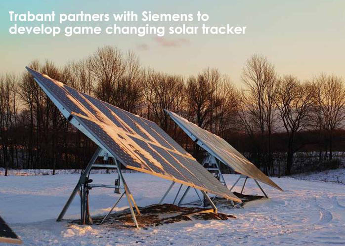 Trabant partners with Siemens to develop game changing solar tracker