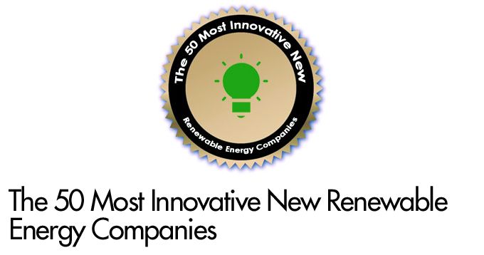 The 50 Most Innovative New Renewable Energy Companies