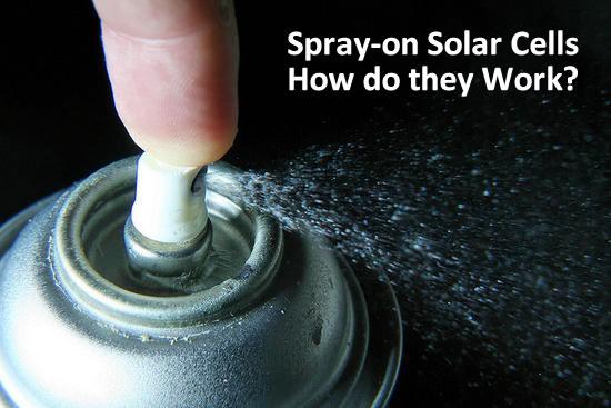 Spray-on Solar Cells - How do they Work?