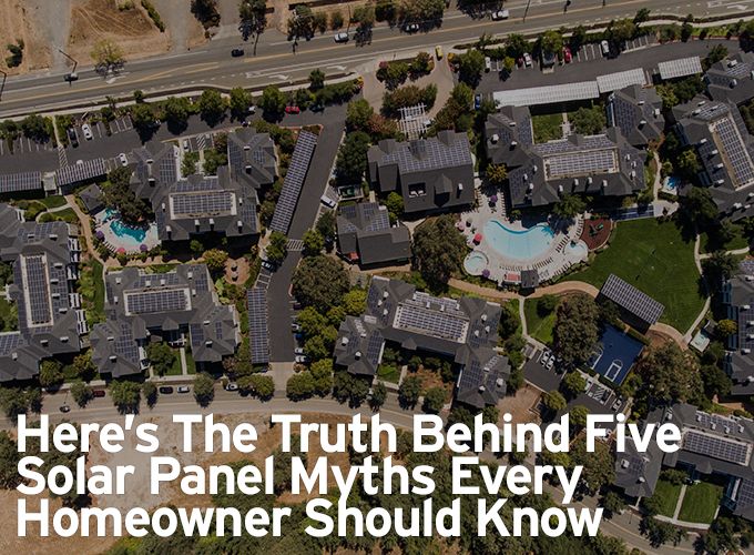 Here's the truth behind five solar panel myths