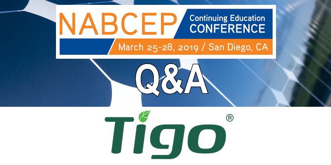 Q&A with Tigo Energy, The NABCEP Continuing Education Conference