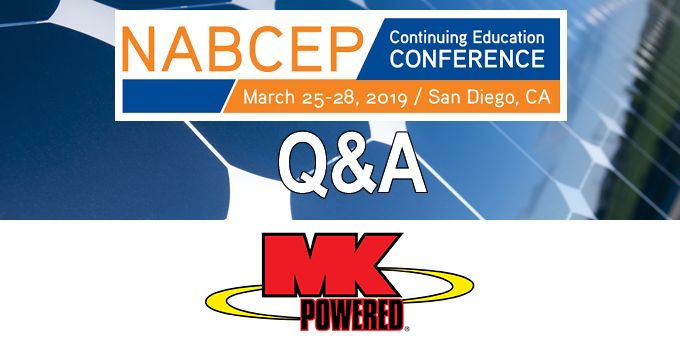 Q&A with MK Battery, The NABCEP Continuing Education Conference