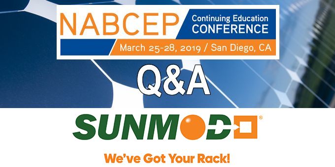 Q&A with SunModo, The NABCEP Continuing Education Conference