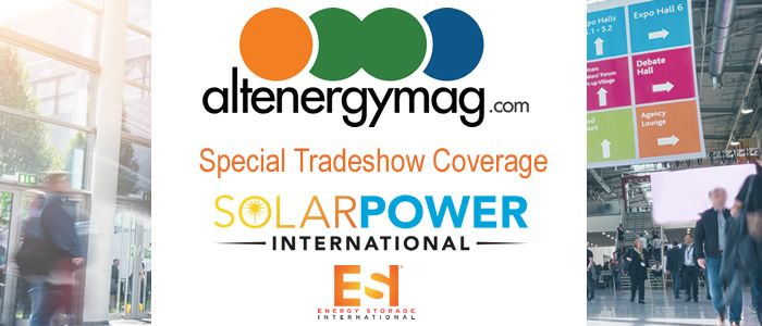 AltEnergymag - Special Tradeshow Coverage<br>SPI, ESI, AND NORTH AMERICA SMART ENERGY WEEK