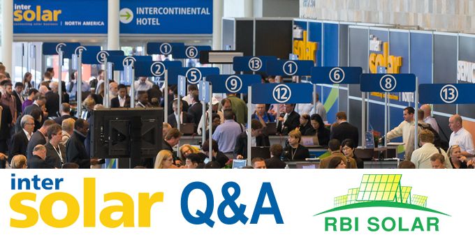 INTERSOLAR and looking ahead to 2020 - Q&A with RBI Solar