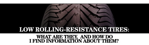 Low Rolling-resistance Tires: