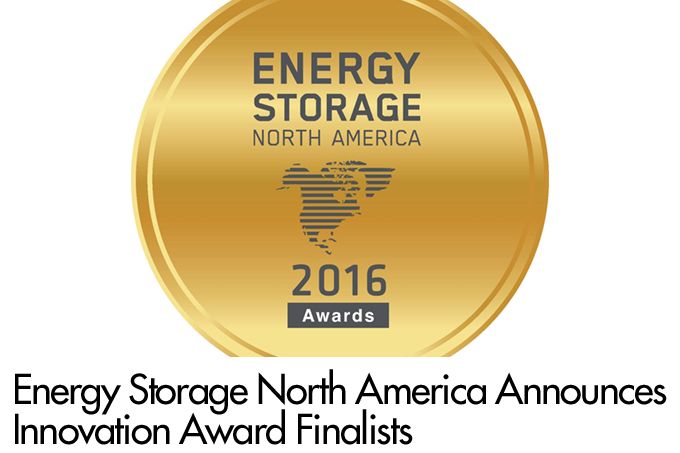 Energy Storage North America Announces Innovation Award Finalists