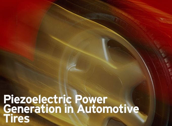 #1 Article for 2018 - Piezoelectric Power Generation in Automotive Tires