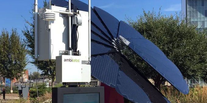 First Ward Park Combines Air and Sun with Smartflower