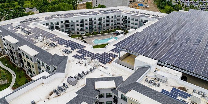 Community Solar Project at Carraway Apartments
