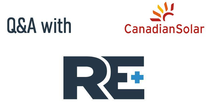 Talking RE+ with Canadian Solar