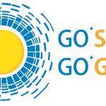 Go Solar Go Green logo