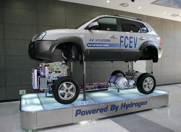 Hyundai fuel-cell car