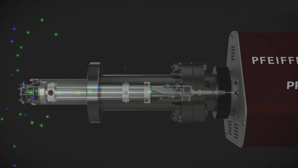 Figure: Inside the PrismaPro compact QMS from Pfeiffer Vacuum